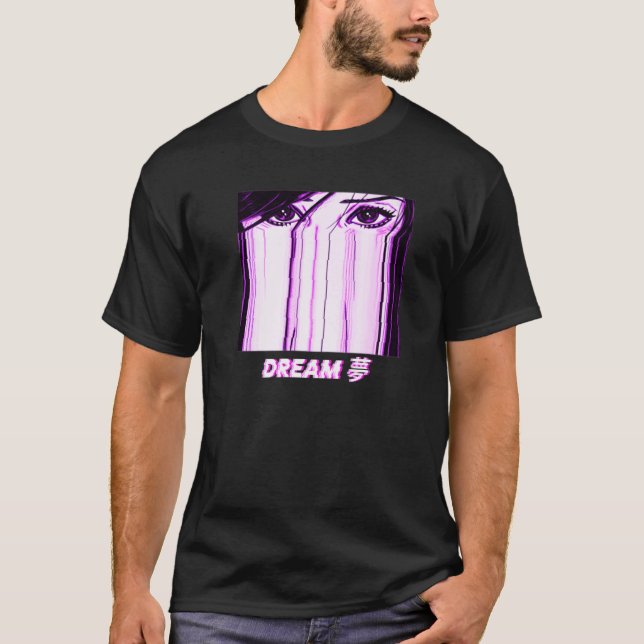 Camiseta Sonho Aestético Vaporwave 90 (Frente)