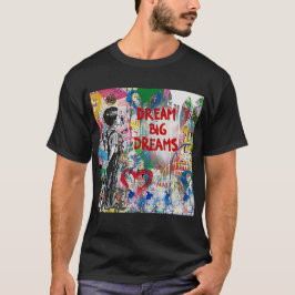 Camiseta Sonho Banksy Grandes Sonhos Ativos