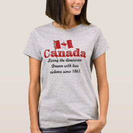 Camiseta Sonho canadense