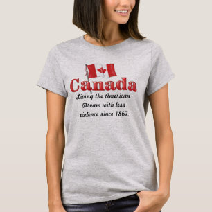 Camiseta Sonho canadense