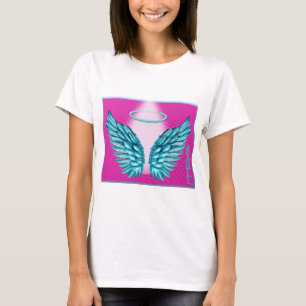 Camiseta "Sonho como Angelic Wings e Halo"