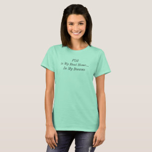 Camiseta Sonho de Casa em Fiji no Pacífico Sul Frase de Via
