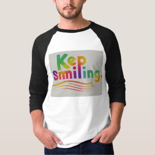 Camiseta Sonho de Duro de trabalho masculino Grande Raglan