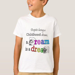 Camiseta Sonho de Infância (crianças)