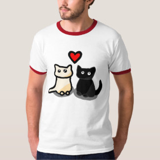 Camiseta Sonho de Lolita – Gatos de Amizade & Amor