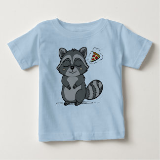Camiseta Sonho de Raccoon - Pizza!