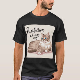 Camiseta Sonho de Ragdoll Cat Lover: Purfetion Personified