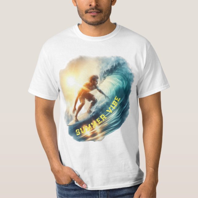 Camiseta sonho de surf (Frente)