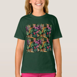 Camiseta Sonho de Tigre na Selva Padrão de Superfície Contí