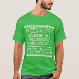 Camiseta Sonho de uma camisola feia do Natal de Whitewater
