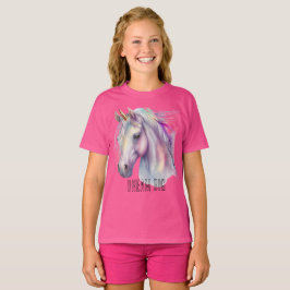 Camiseta Sonho de Unicórnio Roxo