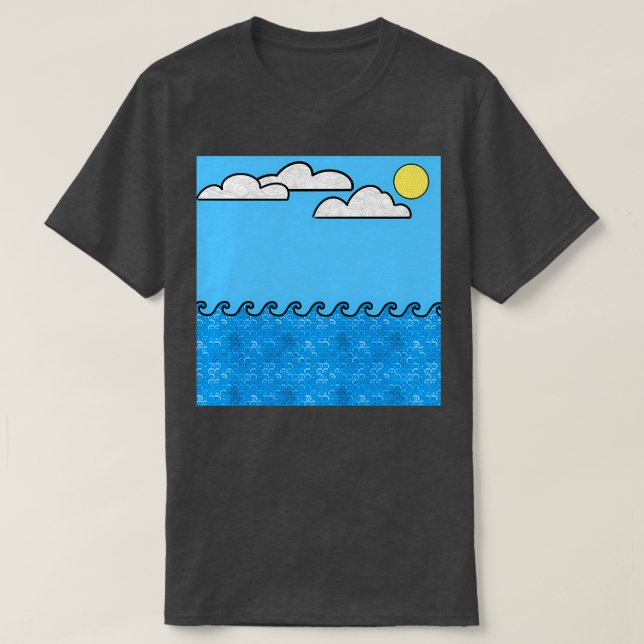 Camiseta Sonho de Verão (Frente do Design)