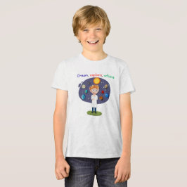 Camiseta Sonho, Explorar, Alcançar