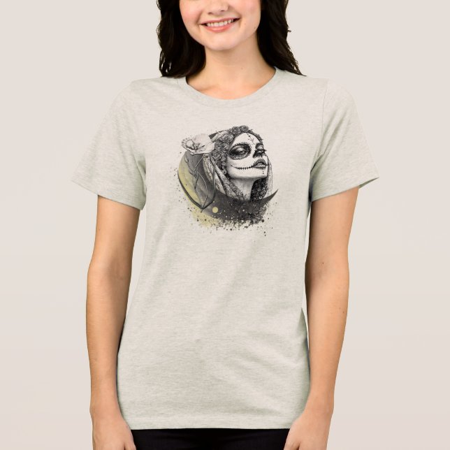 Camiseta Sonho Lunar – Alma nas Sombras (Frente)