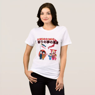 Camiseta Sonho Matsuri paisagem branca