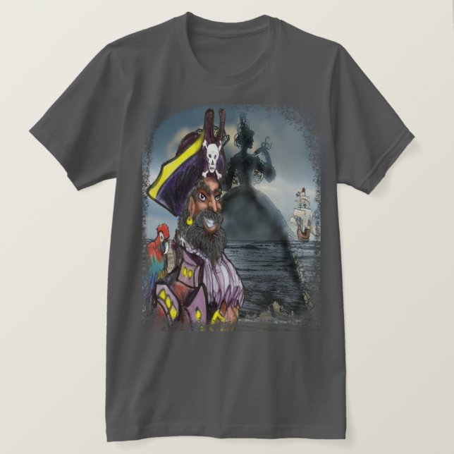 Camiseta Sonho Pirata (Frente do Design)