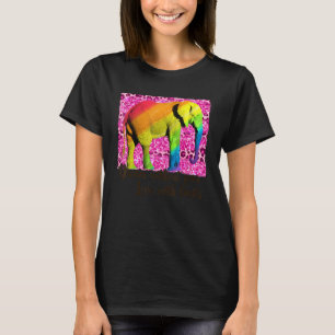 Camiseta Sonho Sem Medo Amor Sem Limites Elefante LG