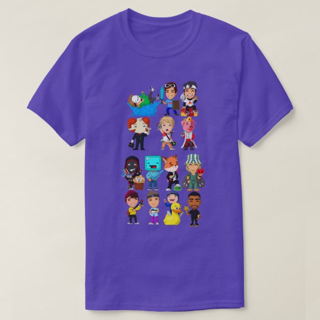 Camiseta sonho smp todos os membros 2 (Frente do Design)