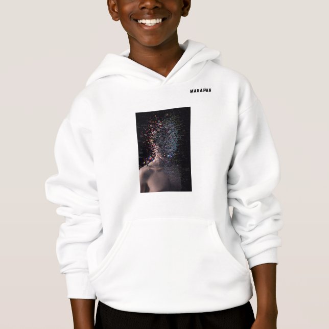 Camiseta Sonho Surreal Digital Glitch-Core (Frente)