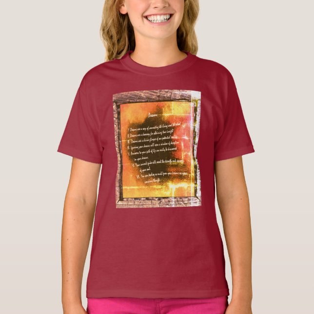Camiseta Sonhos (Frente)