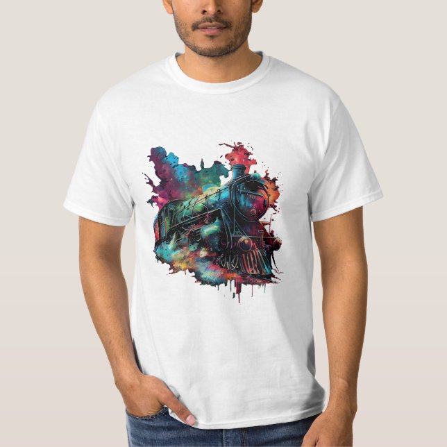 Camiseta Sonhos a vapor (Frente)