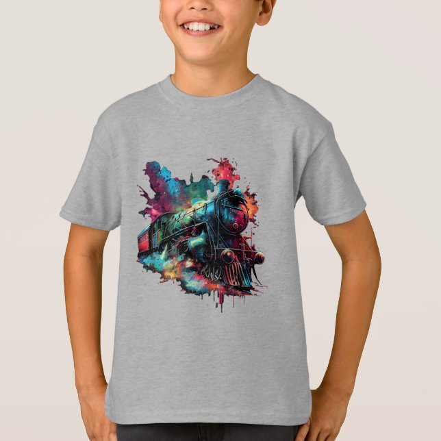 Camiseta Sonhos a vapor (Frente)