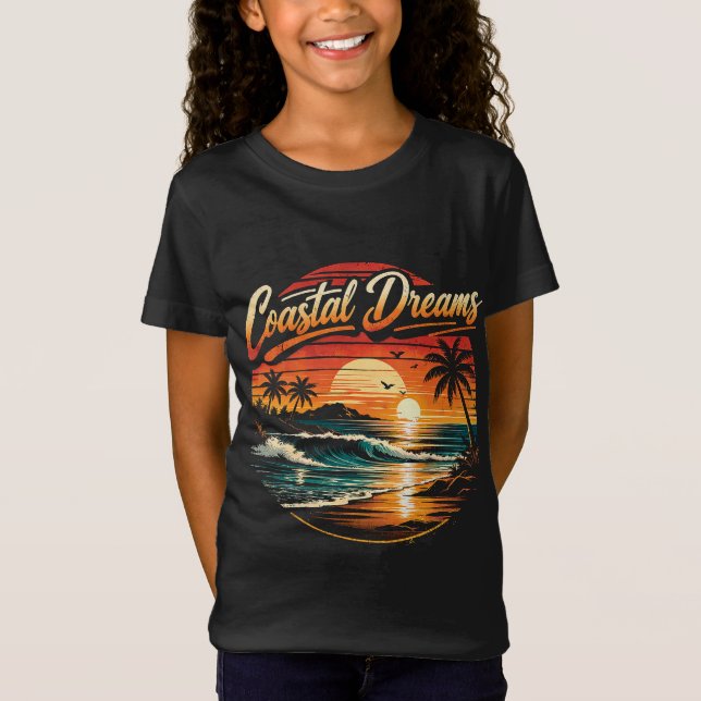 Camiseta Sonhos Costeiros (Frente)