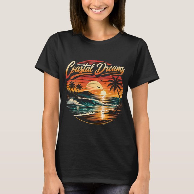 Camiseta Sonhos Costeiros (Frente)