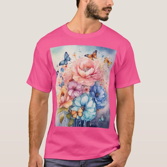 Camiseta "Sonhos da Borboleta" (Frente)