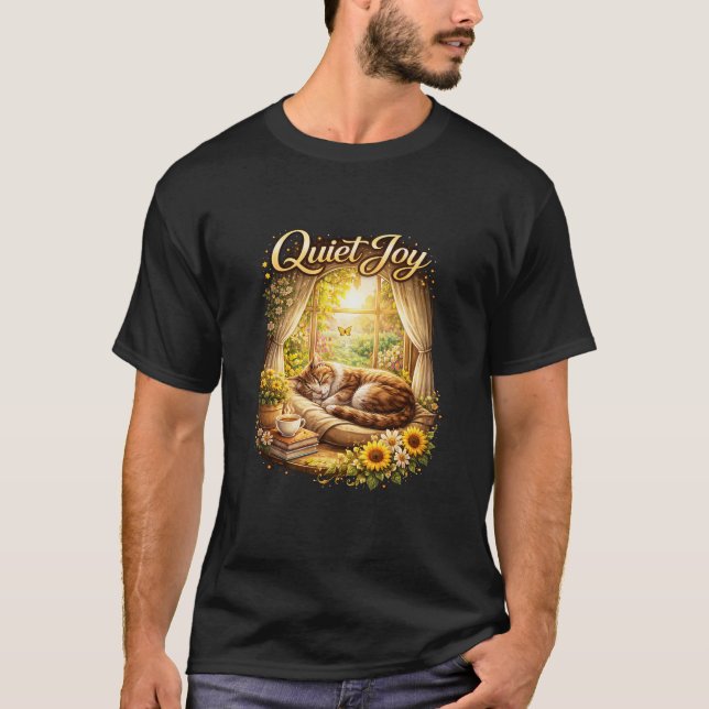 Camiseta Sonhos da Janela Iluminada pelo Sol (Frente)