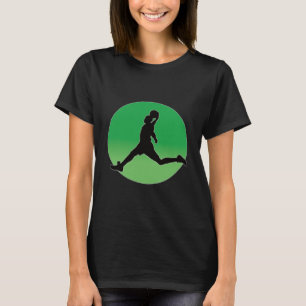 Camiseta Sonhos de basquetebol Dunking Design Hoop
