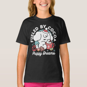Camiseta Sonhos De Bolachas Cozy - Chocolate Quente e Natal