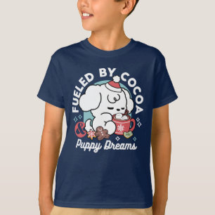 Camiseta Sonhos De Bolachas Cozy - Chocolate Quente e Natal