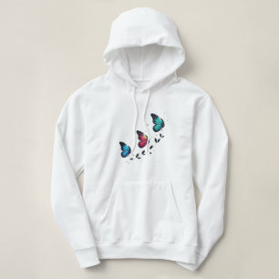 Camiseta Sonhos de Borboleta Asas Pastel Uma Ascensão Suave