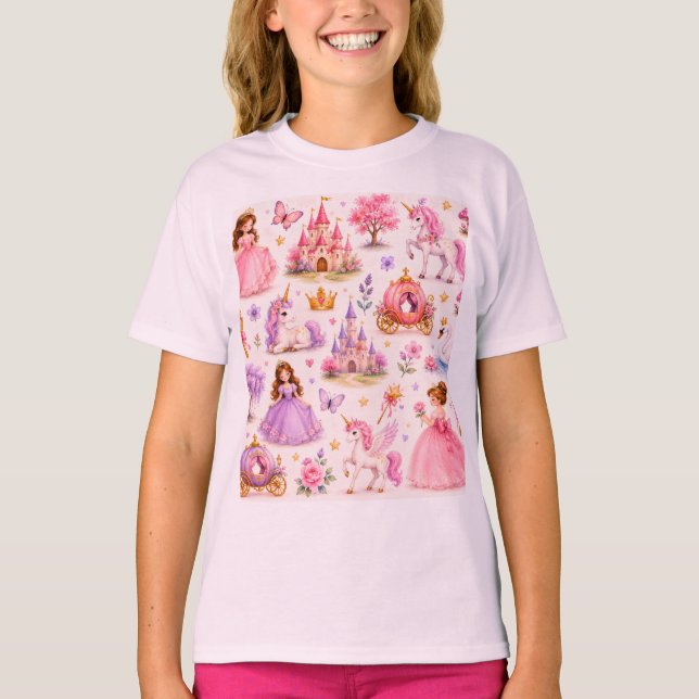 Camiseta Sonhos de Conto de Fadas (Frente)