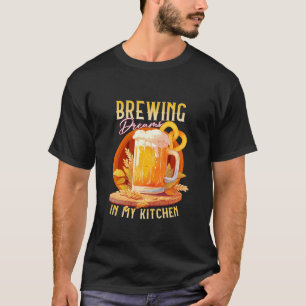 Camiseta Sonhos de Criação em Minha Cozinha Cerveja Design