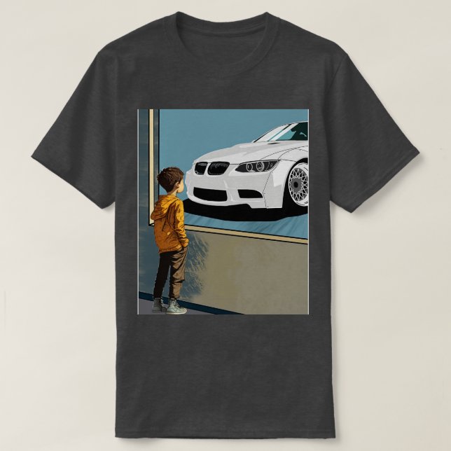 Camiseta Sonhos de Crianças BMW M3 e92 (Frente do Design)
