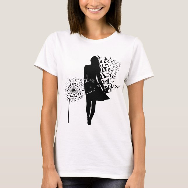 Camiseta Sonhos de Dandelion (Frente)
