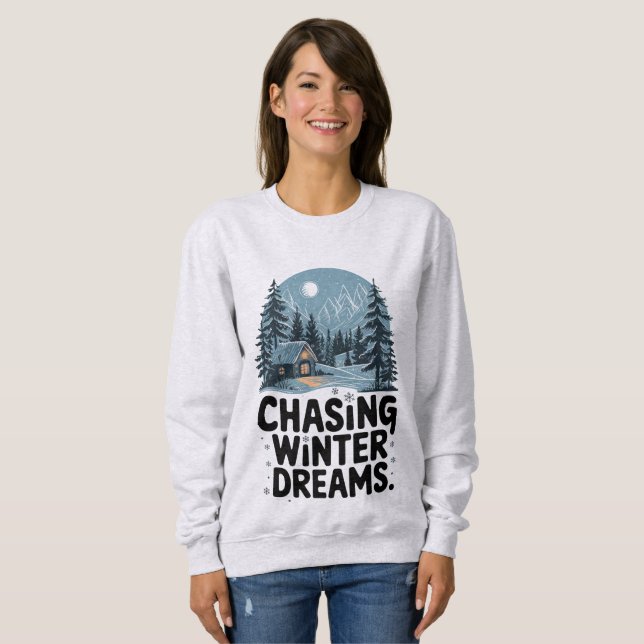 Camiseta Sonhos de inverno (Frente Completa)