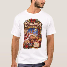 Camiseta Sonhos de Natal – Noite de Natal Mágica e Aconcheg