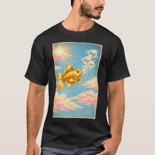 Camiseta Sonhos de Peixe Dourado