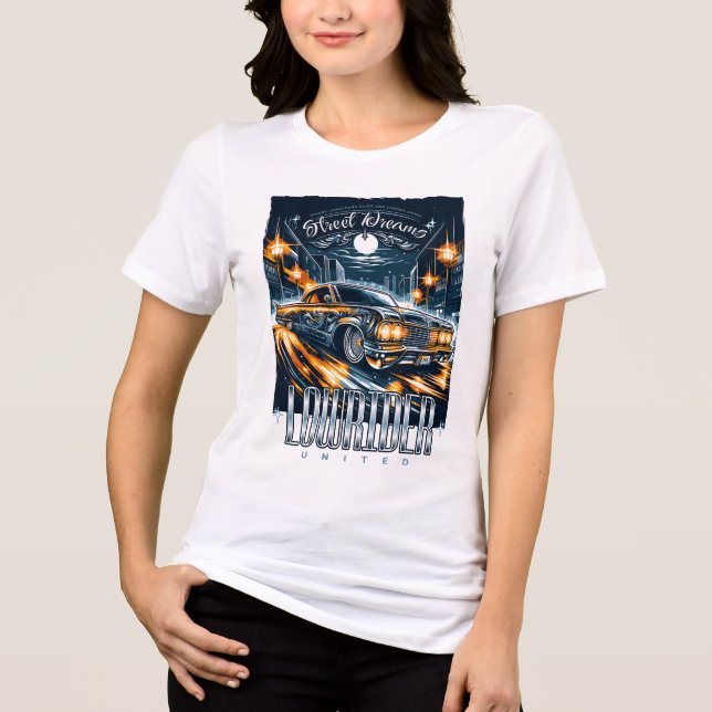 Camiseta Sonhos de Rua Lowrider (Frente)