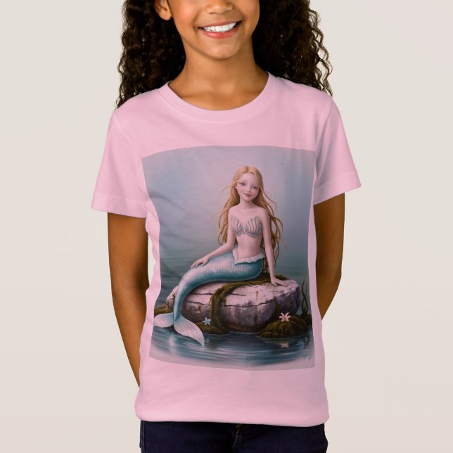 Camiseta Sonhos de Sereia Mística (Frente)