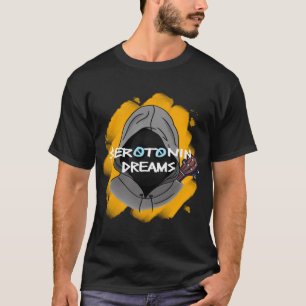 Camiseta Sonhos de serotonina de menino com o uke