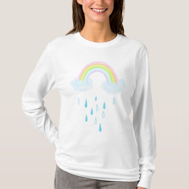 Camiseta Sonhos do Arco-íris (Frente)