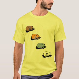 Camiseta Sonhos do gatinho