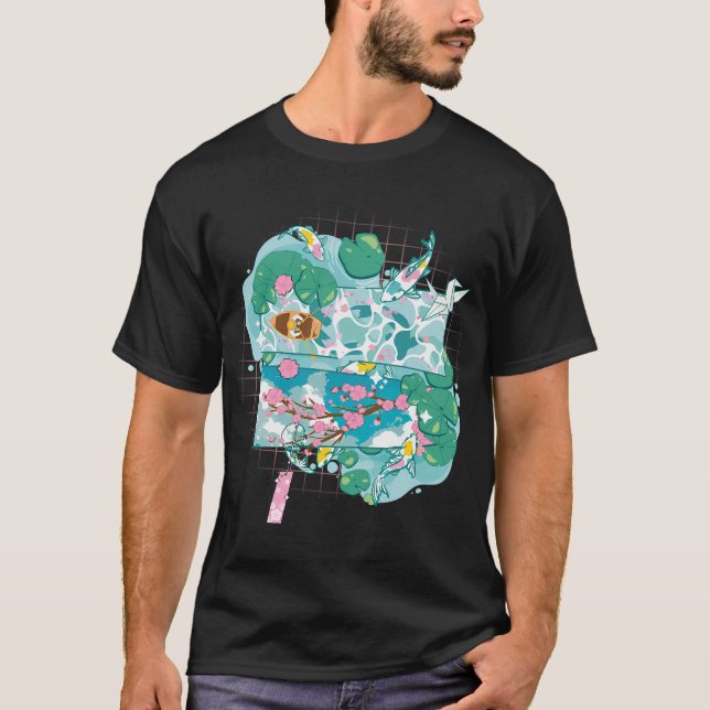 Camiseta sonhos do lago Sakura (Frente)