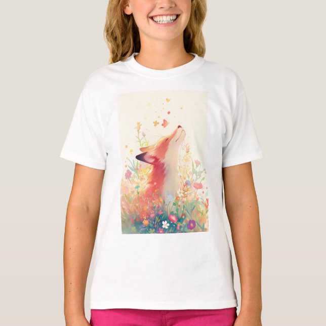 Camiseta Sonhos do Prado da Raposa Vermelha (Frente)