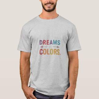 Camiseta "Sonhos em Cores: Uma Tapeçaria da Imaginação"