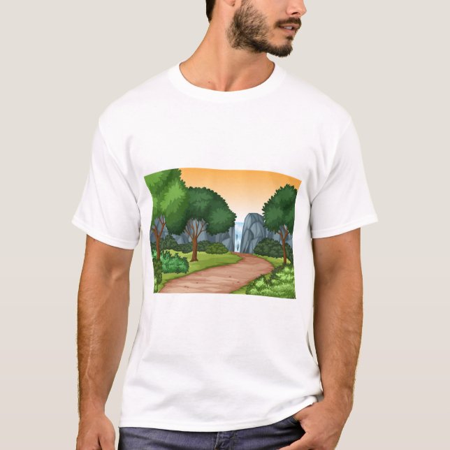 Camiseta Sonhos Florestais (Frente)
